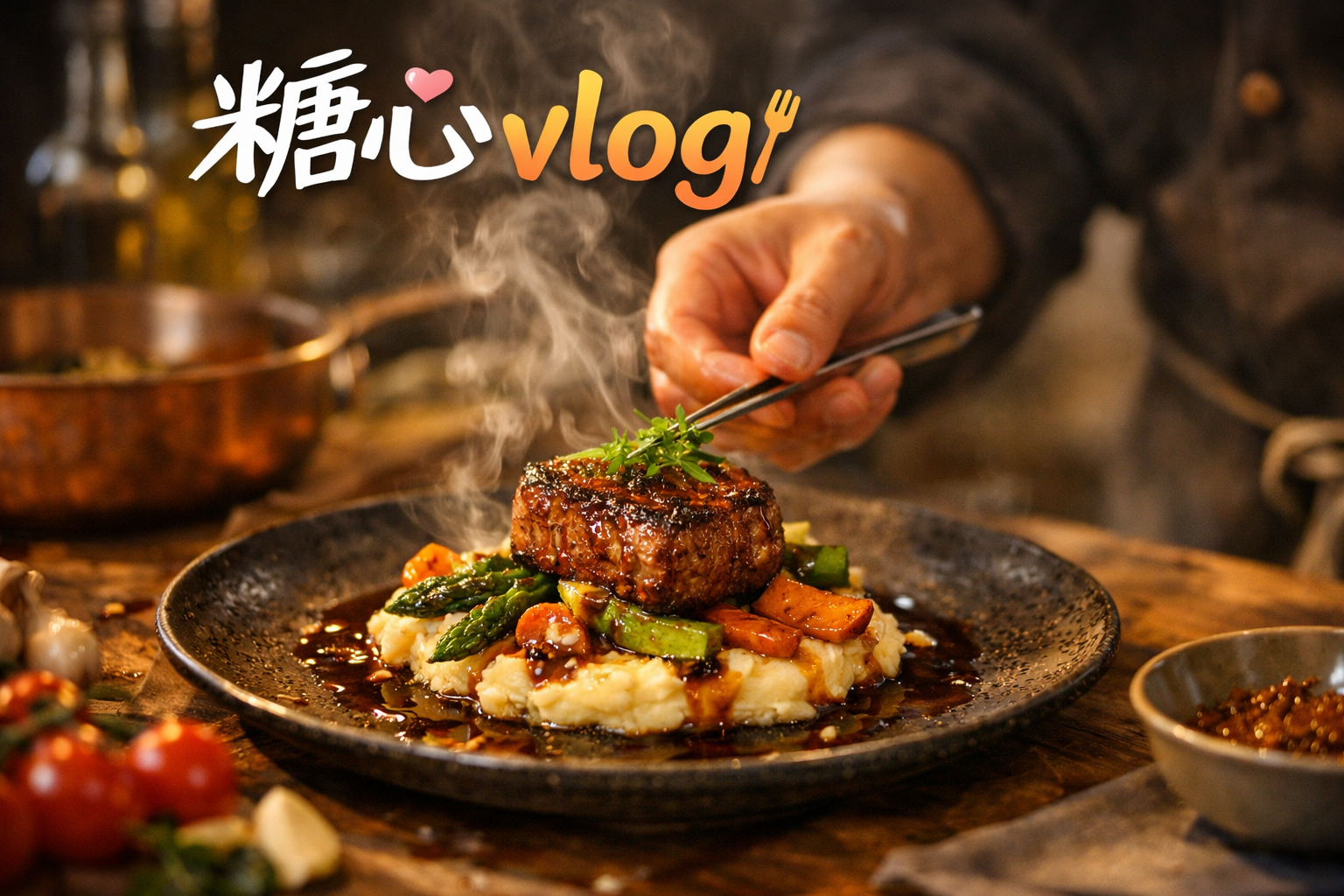 糖心vlog 美食视频